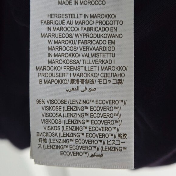 Boden NWT Fixed Wrap Jersey Dress Navy Pockets Size 10R - Picture 11 of 13